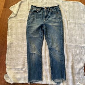 Madewell High Rise Slim Boyfriend Jean - size 26-29